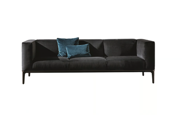 SLIM - 3 seater sectional fabric sofa by Sovet italia - view 3